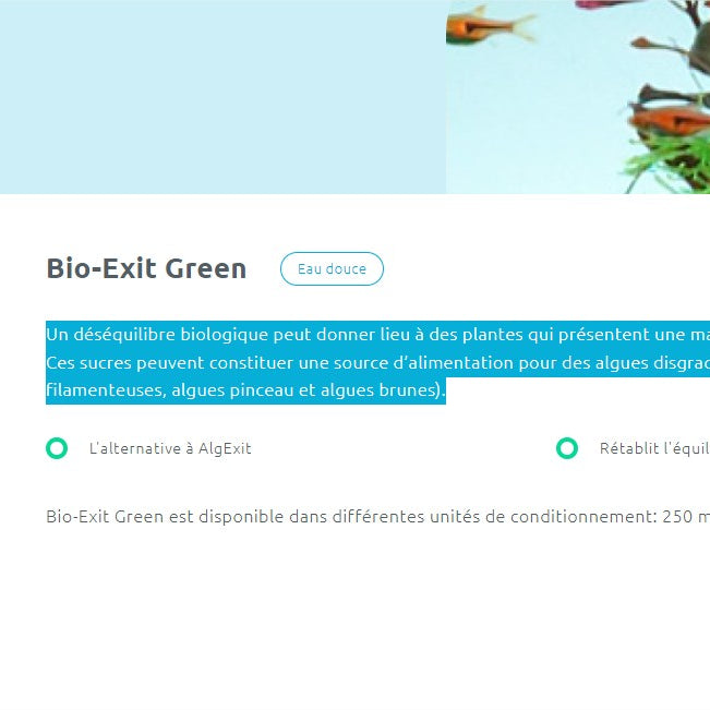 Faut-il enlever le charbon de bois pour réaliser un traitement avec Bio Exit Green?
