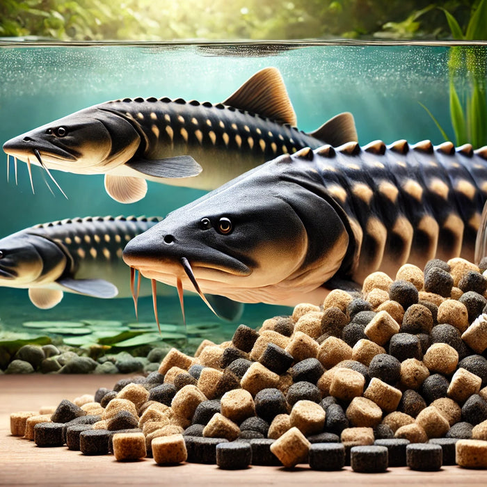 Quelle est la nourriture d'un esturgeon?