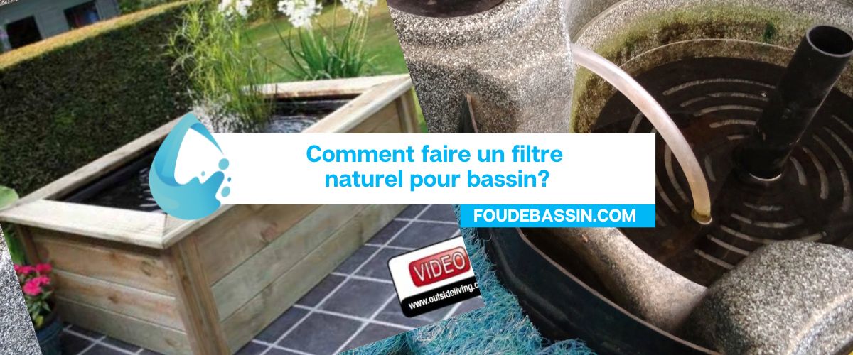 Comment faire un filtre naturel pour bassin?
