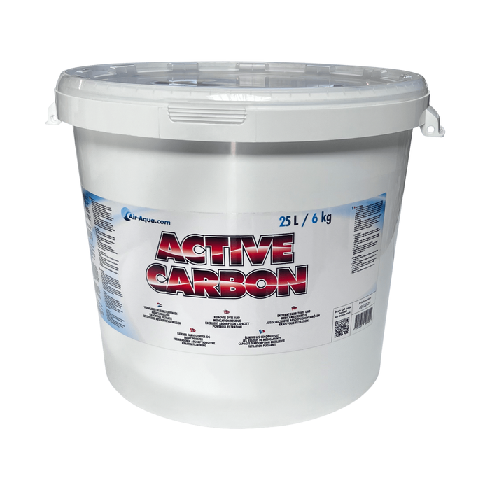 Air-Aqua Active Carbon 25ltr - 6kg - Charbon actif de qualité supérieure - Air-Aqua 8721055520559 40120-25