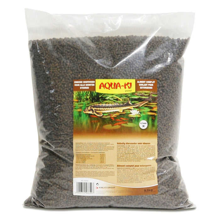 Aqua-ki Nourriture AQUA-KI BRUN NOURRITURE ESTURGEONS 4,5 MM SAC 9,5 KG 5400351466497 46649