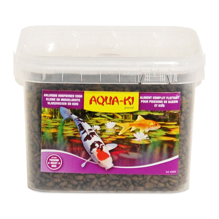 Aqua-ki Nourriture AQUA-KI NOURR KOI AVEC INSECTES SEAU 3,5 L - 1,4 KG 5400351466695 46669