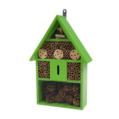 Aquigarden NON-FOOD Hôtel à Insectes en Bois - Couleur Vert 5400351170813 17081