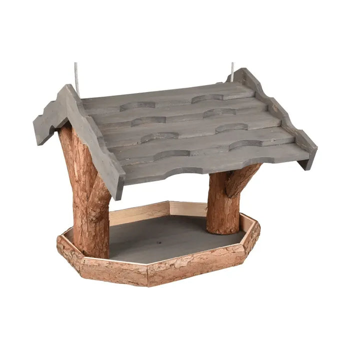 Aquigarden Mangeoires pour oiseaux Mangeoire pour oiseaux Bora Gris Maison 5400585159615 110322