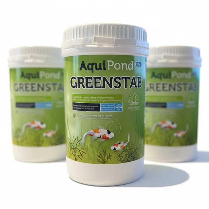 Aquipond Aquipond Greenstab - Traitement naturel contre les algues du bassin (même en hiver)