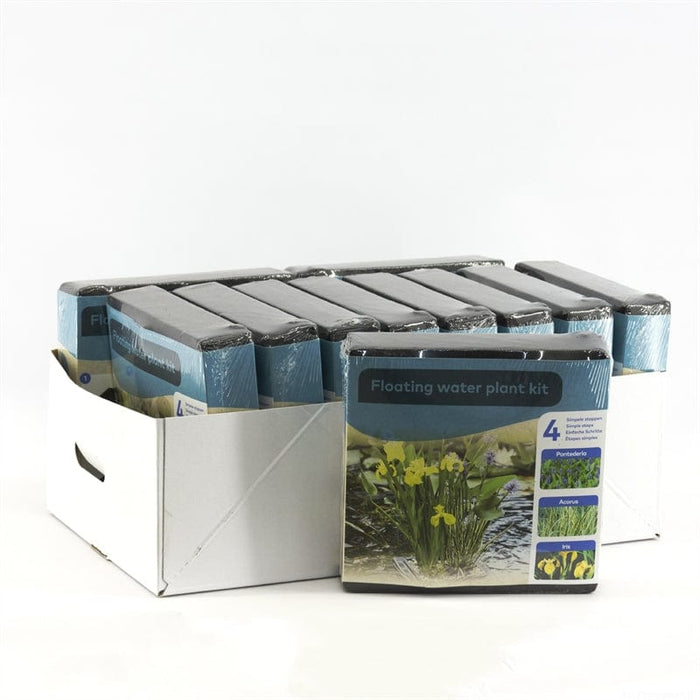 Aquipond Plantes aquatiques Panier flottant Pontederia-Acorus-Iris - En kit tout-en-un - En panier flottant 8718226855701 20900