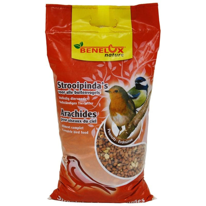 Benelux Nature Nourriture pour oiseaux ARACHIDES DECORTIQUEES 4KG POUR TOUS LES OISEAUX DE JARDIN 5400351004095 1133004