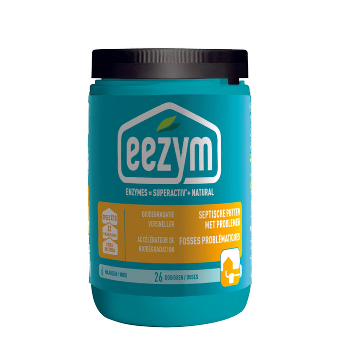 Eezym Accélérateur de biodégradation fosses problématiques (26 doses) 5410539217520 POU2003
