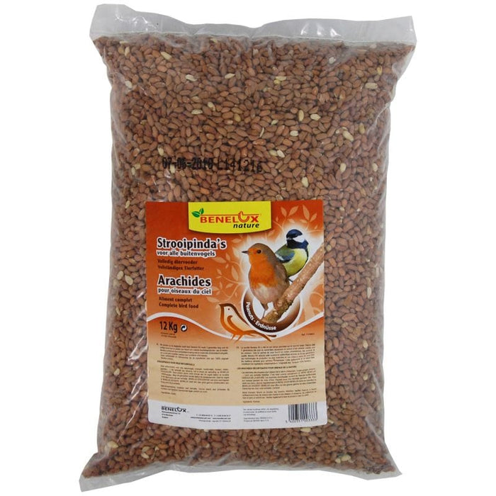 FDA SHOP FOOD ARACHIDES DECORTIQUEES 12KG POUR OISEAUX EN LIBERTÉ 5400351003333 1133003