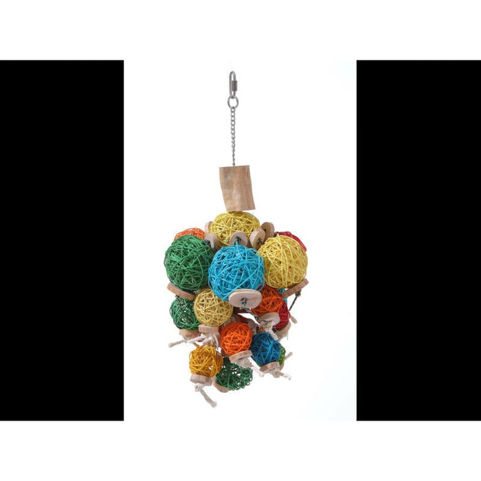 FDA SHOP NON-FOOD JOUETS POUR OISEAUX GUIRLANDE AVEC BOULES COLORANT 5400351139360 13936