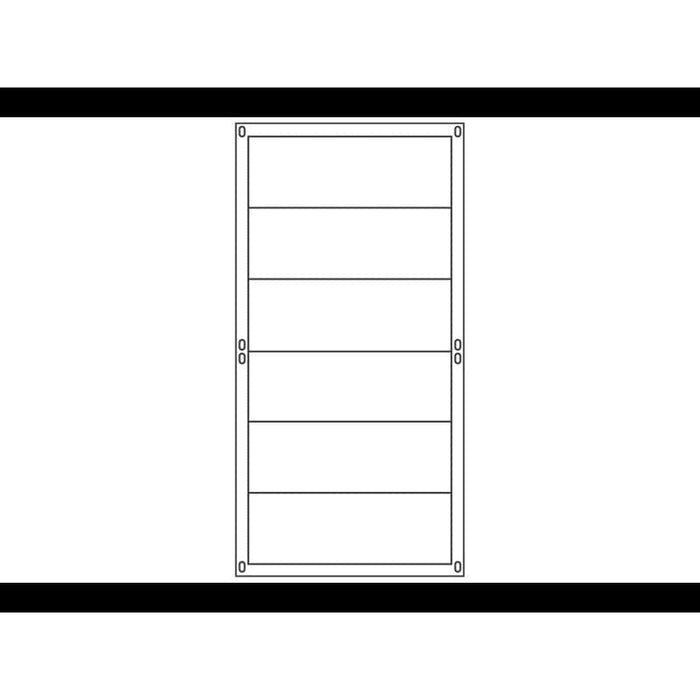 FDA SHOP NON-FOOD PANNEAU GALVA 95 X 190 CM TOLE 8034140492076 19133