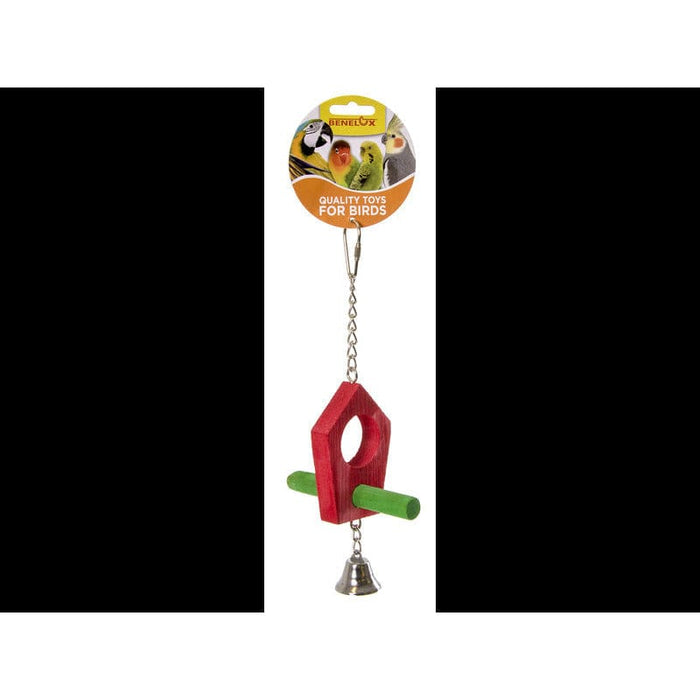 FDA SHOP NON-FOOD PERCHE EN BOIS DOUBLE AVEC CLOCHE 5400351015503 14005