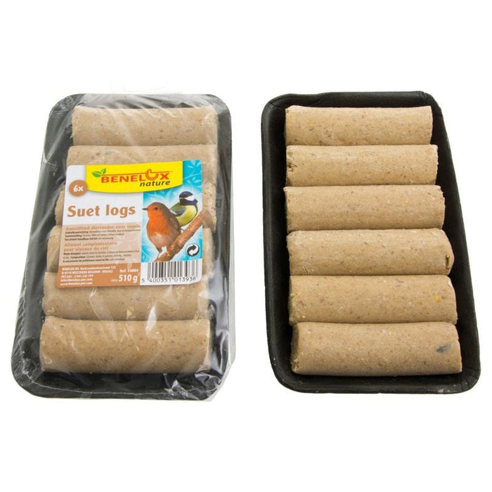 FDA SHOP FOOD SUET LOGS / CILINDRE 6 PCS/ 510 G ASSIETTE 5400351013936 14884