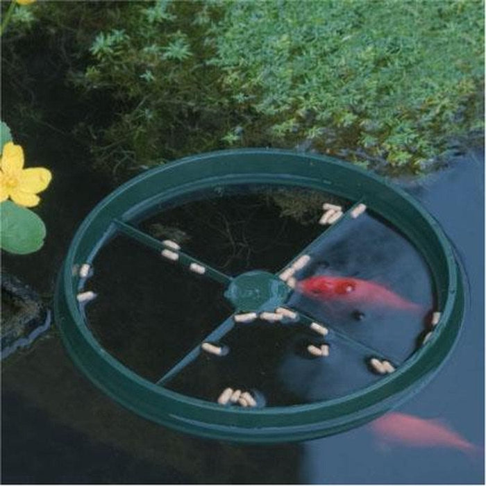 FOUDEBASSIN.COM Anneau à nourriture pour poisson de bassin - PVC, vert - Ø24 cm 8711465644938 1064493
