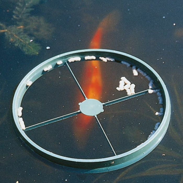 FOUDEBASSIN.COM Anneau à nourriture pour poisson de bassin - PVC, vert - Ø24 cm 8711465644938 1064493