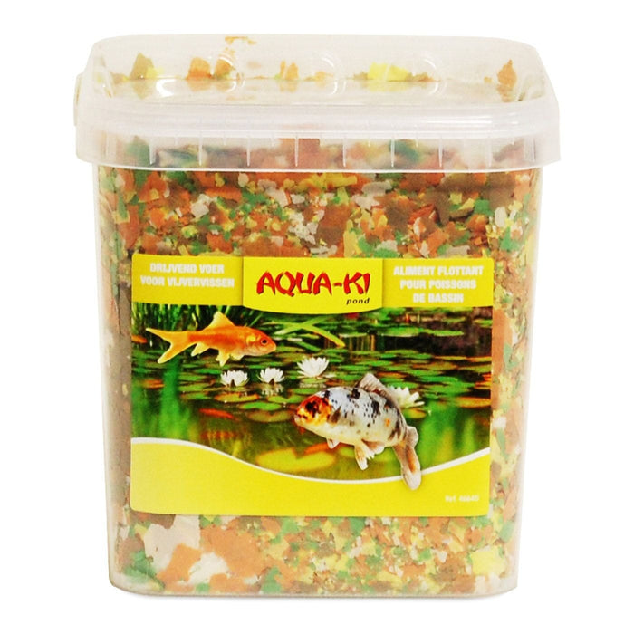 FOUDEBASSIN.COM AQUA-KI JAUNE FLOCONS BASSIN SEAU 5,4 L - 0,67 KG 5400351466404 46640