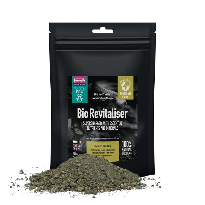 FOUDEBASSIN.COM Substrats pour reptiles ARCADIA EARTH PRO BIO-REVITALISER 450G 0844046012128 R4100040