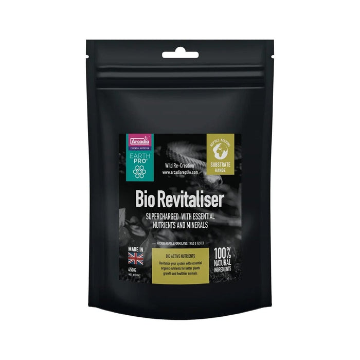FOUDEBASSIN.COM Substrats pour reptiles ARCADIA EARTH PRO BIO-REVITALISER 450G 0844046012128 R4100040