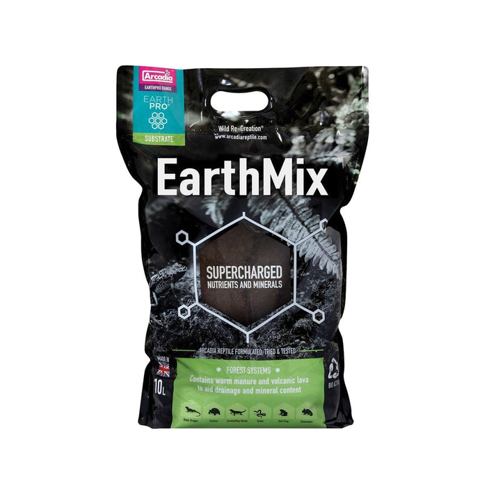 FOUDEBASSIN.COM Substrats pour reptiles ARCADIA EARTHMIX 10 LITRE 0844046011824 R4100025