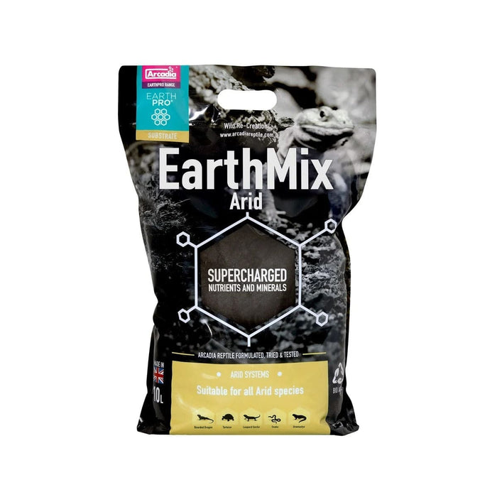FOUDEBASSIN.COM Substrats pour reptiles ARCADIA EARTHMIX ARID 10 LITRE 0844046015280 R4100035