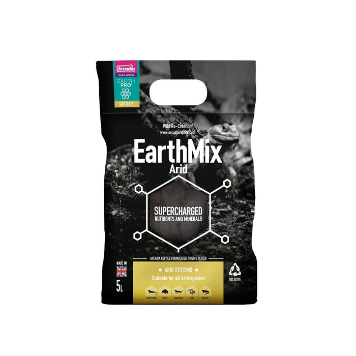 FOUDEBASSIN.COM Substrats pour reptiles ARCADIA EARTHMIX ARID 5 LITRE 0844046001085 R4100030