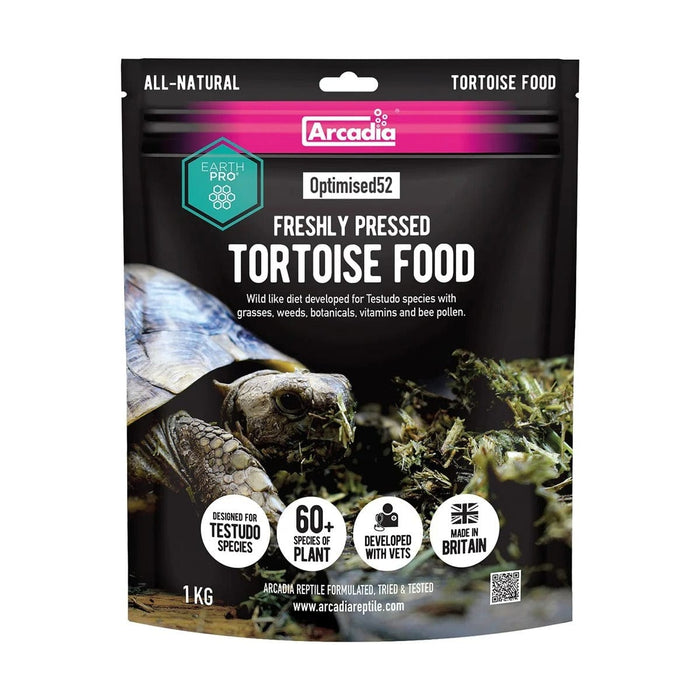FOUDEBASSIN.COM ARCADIA EARTHPRO OPTIMISED52 TORTOISE FOOD 1KG 0844046002877 R9100067