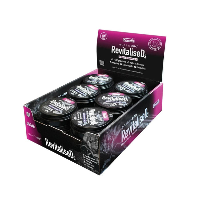 FOUDEBASSIN.COM ARCADIA EARTHPRO REVITALISED3 DISPLAY (18 X 50G) 0844046002051 R9100059