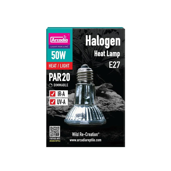 FOUDEBASSIN.COM ARCADIA HALOGEN BASKING SPOT (E27) 50 WATT 0844046003836 R2100155