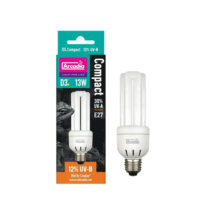 FOUDEBASSIN.COM ARCADIA MINI TRIPLE U D3+ 12% SCREW IN COMPACT 13 WATT 5060127656684 R2100285