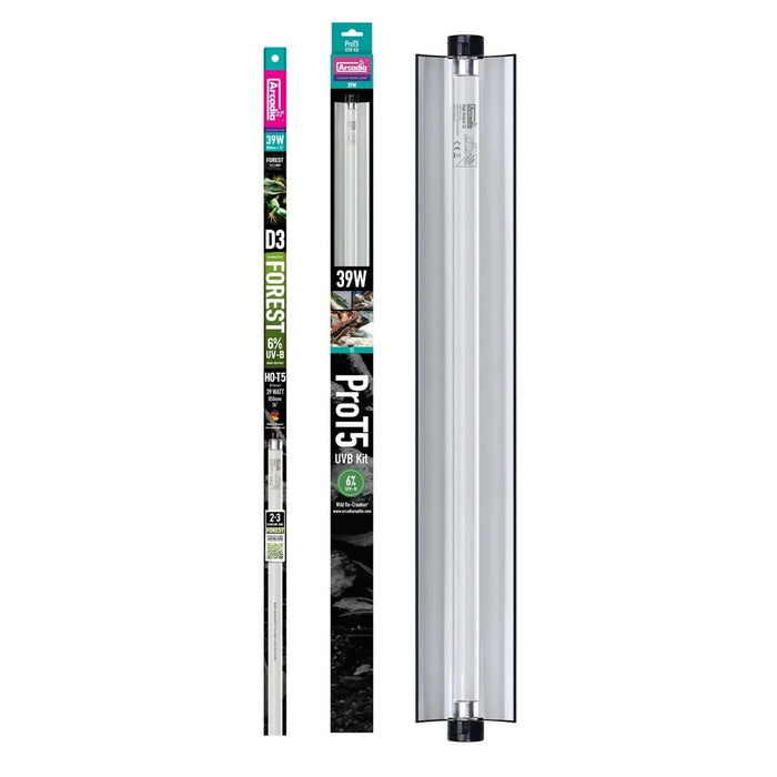 FOUDEBASSIN.COM ARCADIA PRO T5 UVB KIT FOREST 6% UVB 39 WATT 0844046000620 R2100320
