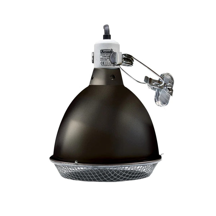 FOUDEBASSIN.COM ARCADIA REFLECTOR CLAMP LAMP WITH CERAMIC HOLDER E27 20CM GRAPHITE 5060127656721 R2100075