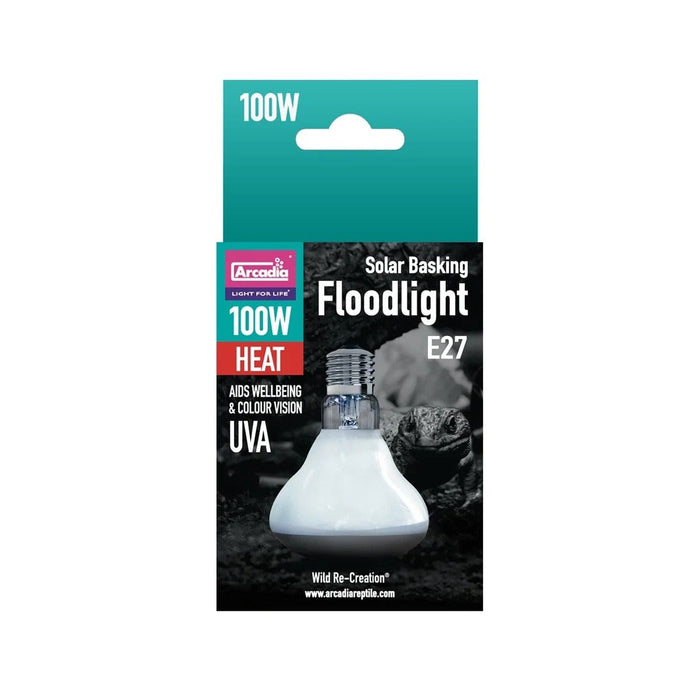 FOUDEBASSIN.COM ARCADIA SOLAR BASKING FLOODLIGHT 100 WATT 0844046011275 R2100125