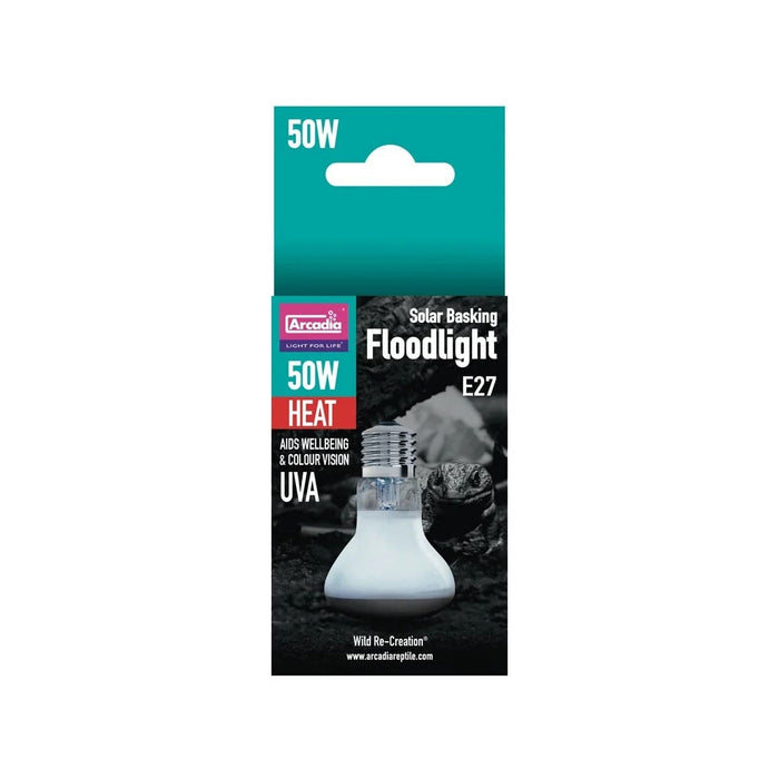 FOUDEBASSIN.COM ARCADIA SOLAR BASKING FLOODLIGHT 50 WATT 0844046011251 0844046011251