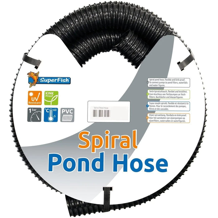 FOUDEBASSIN.COM BLACK SPIRAL POND HOSE 20 MM 10 M 8715897032004 08060042