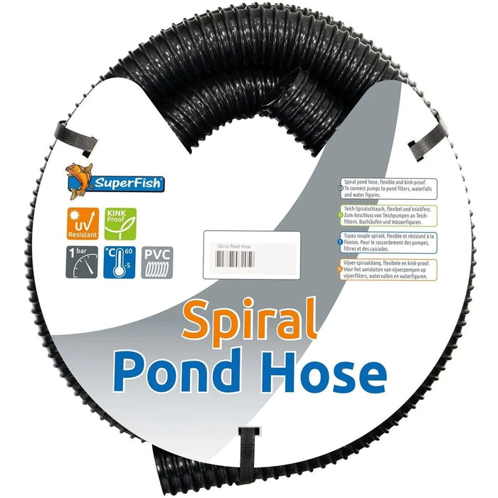 FOUDEBASSIN.COM BLACK SPIRAL POND HOSE 25 MM 10 M 8715897032028 08060047