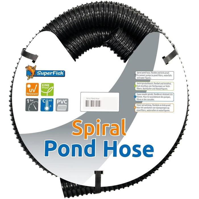 FOUDEBASSIN.COM BLACK SPIRAL POND HOSE 25 MM 5 M 8715897032011 08060046
