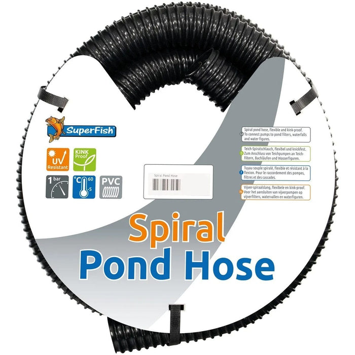 FOUDEBASSIN.COM BLACK SPIRAL POND HOSE 40 MM 5 M 8715897032059 08060056