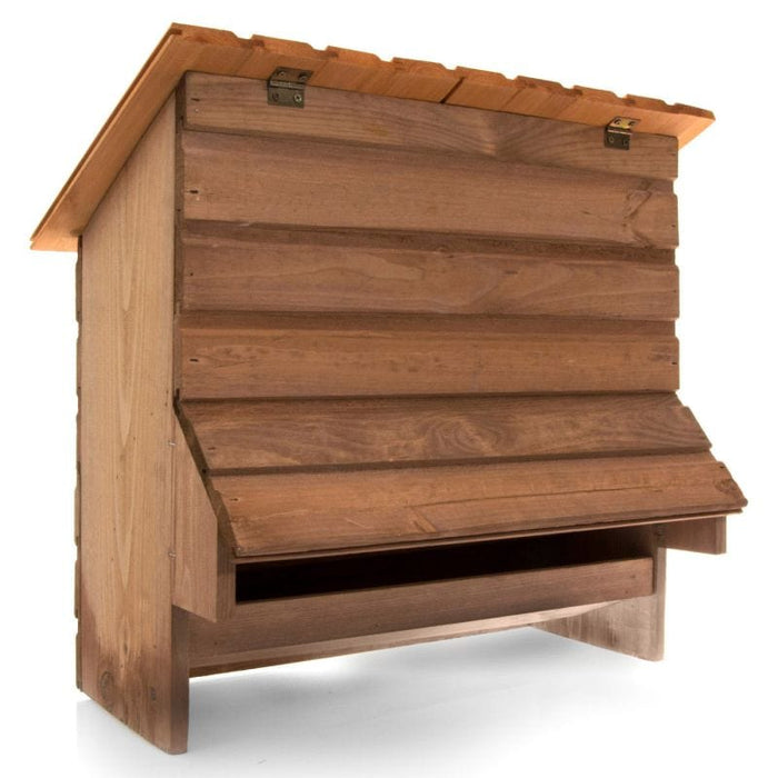 FOUDEBASSIN.COM Mangeoires & Abreuvoirs BOX D'ALIMENTATION EN BOIS-GRAND 5400351014209
