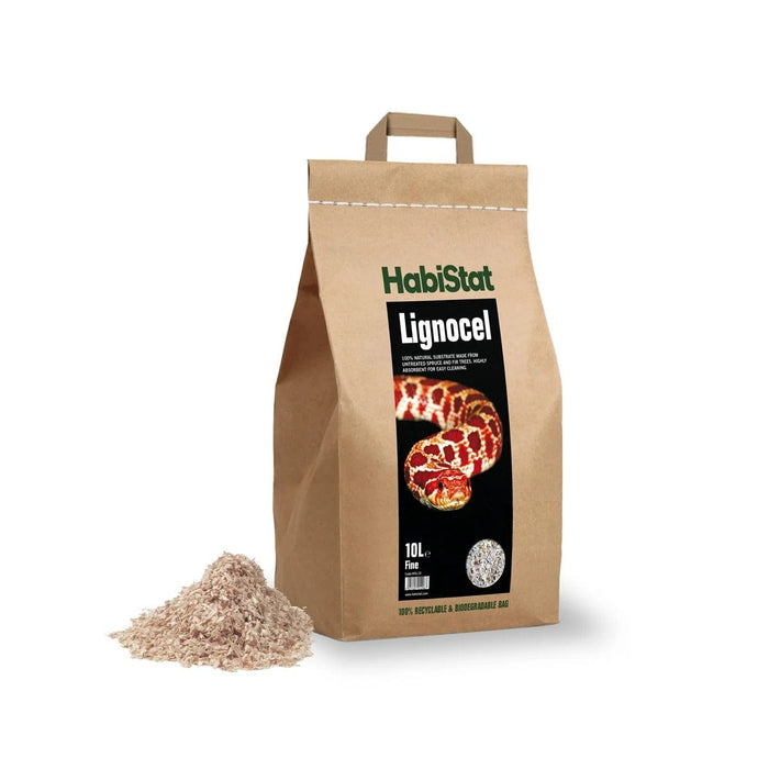 FOUDEBASSIN.COM Substrats pour reptiles HABISTAT LIGNOCEL 10 LITRES 5027407012967 R4100065