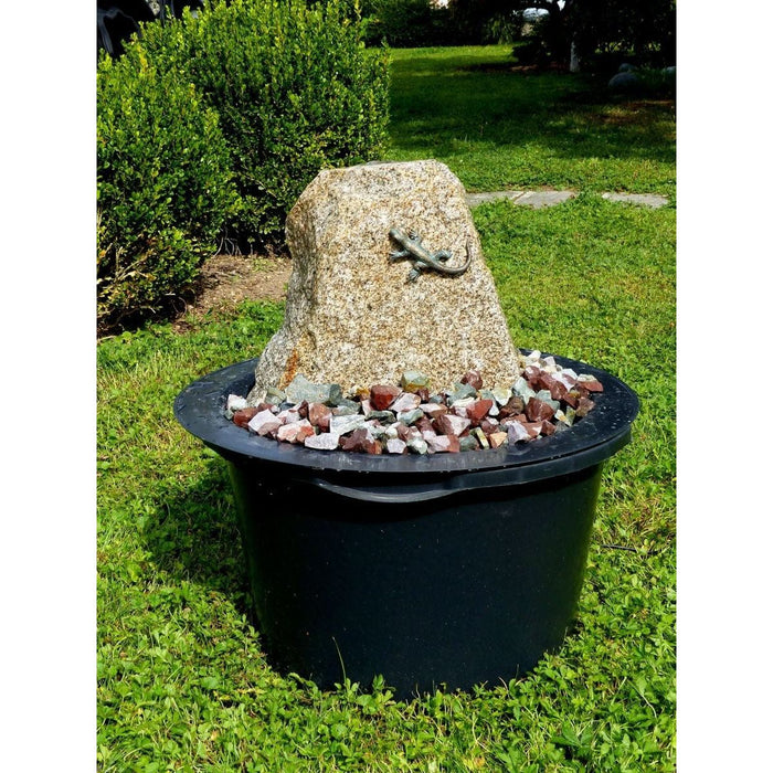 FOUDEBASSIN.COM Komplettset-Brunnen mit Quellkammer und Eidechse 88105 54789511990 994344