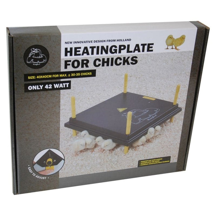 FOUDEBASSIN.COM Matériel d'élevage & de Nidification PANNEAU CHAUFFANT POUR POUSSINS 40/40 CM 42 W 8718426004251