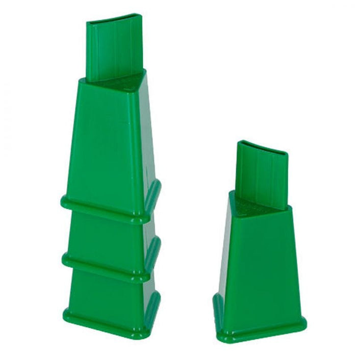 FOUDEBASSIN.COM Mangeoires & Abreuvoirs PIEDS POUR SILO 2,5 KG & 4 KG - VERT 4030836291491