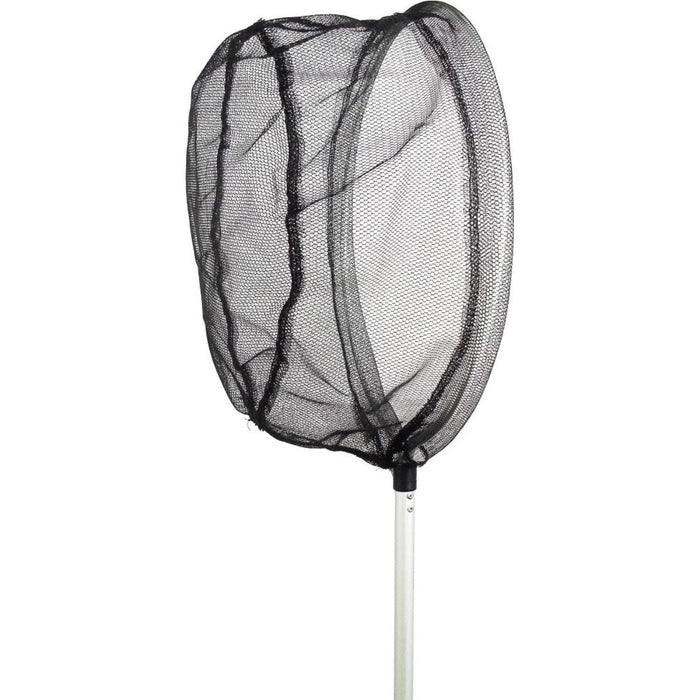 FOUDEBASSIN.COM PowerNets "Fish" - épuisette taille medium forme ronde Ø25 cm, grande maille 3mm noir, manche 65 cm 8711465721578 1372157