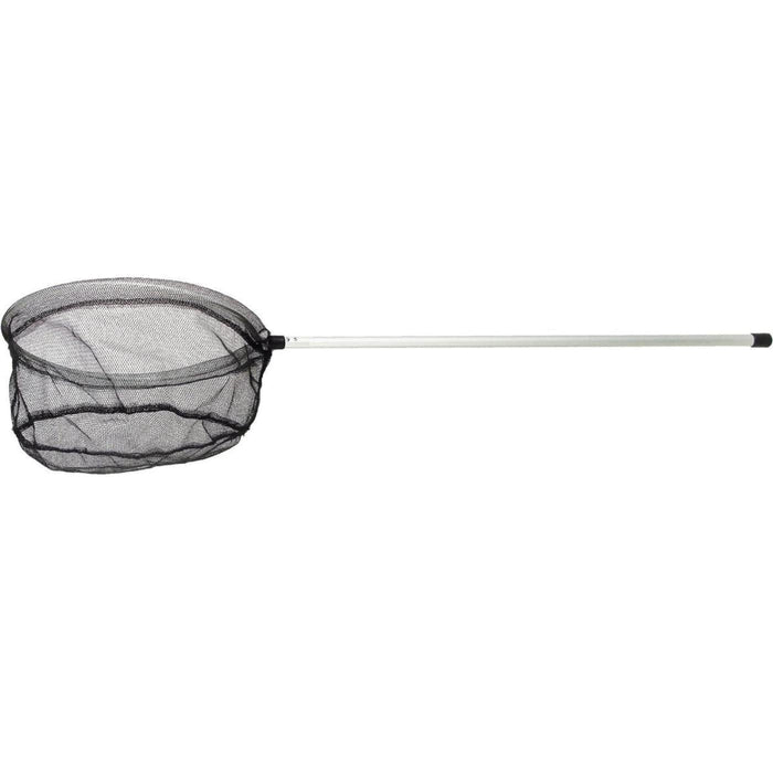 FOUDEBASSIN.COM PowerNets "Fish" - épuisette taille medium forme ronde Ø25 cm, grande maille 3mm noir, manche 65 cm 8711465721578 1372157