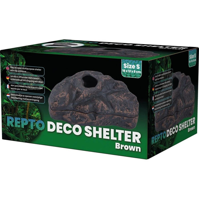 FOUDEBASSIN.COM REPTO DECO SHELTER BROWN S 8715897346385 R5100300