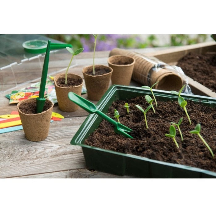 FOUDEBASSIN.COM Set de repiquage - 1 plantoir et 1 outil de repiquage - coloris vert 8711338203071 6020307