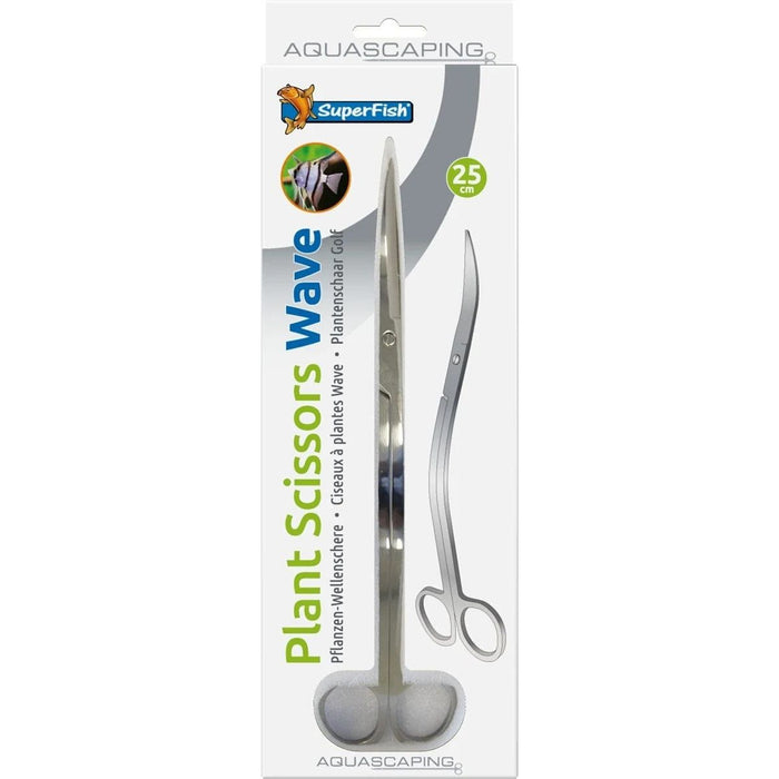 FOUDEBASSIN.COM SF STAINLESS STEEL PLANT SCISSORS 25 CM WAVE 8715897336638 A4060115