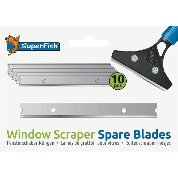 FOUDEBASSIN.COM SF WINDOW SCRAPER BLADES 10X 8715897337420 A4040023