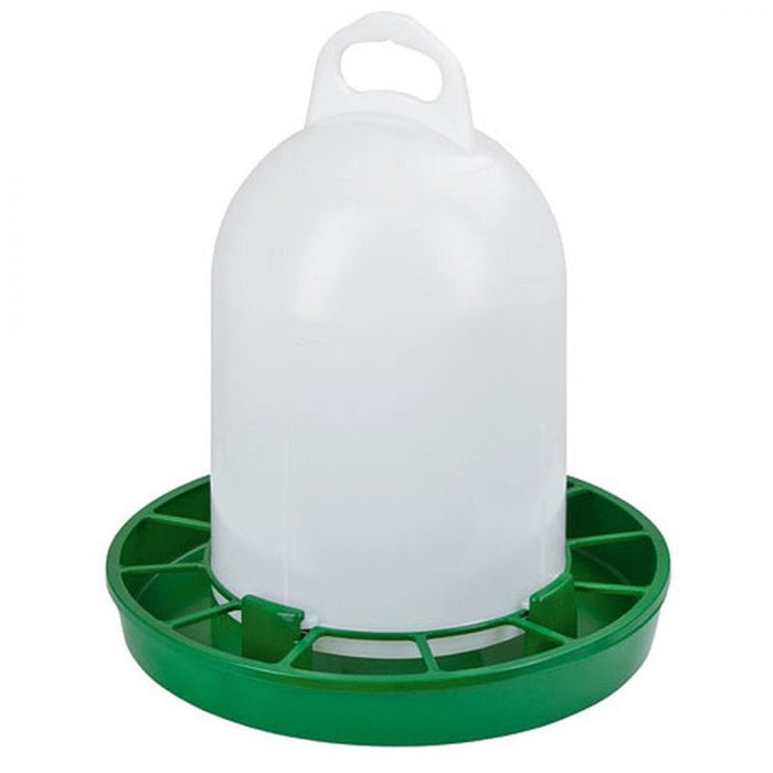 FOUDEBASSIN.COM Mangeoires & Abreuvoirs SILO D'ALIMENT AVEC GRILLE - VERT 4KG 4030836275170