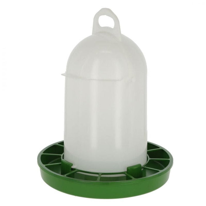 FOUDEBASSIN.COM Mangeoires & Abreuvoirs SILO D'ALIMENT AVEC SYSTEME DE REMPLIS FACILE 4KG - VERT 4030836302920